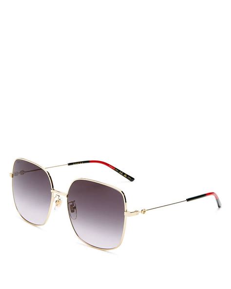 occhiali gucci urban glasant|Gucci Women's Light Glasant 59mm Butterfly Sunglasses Gold.